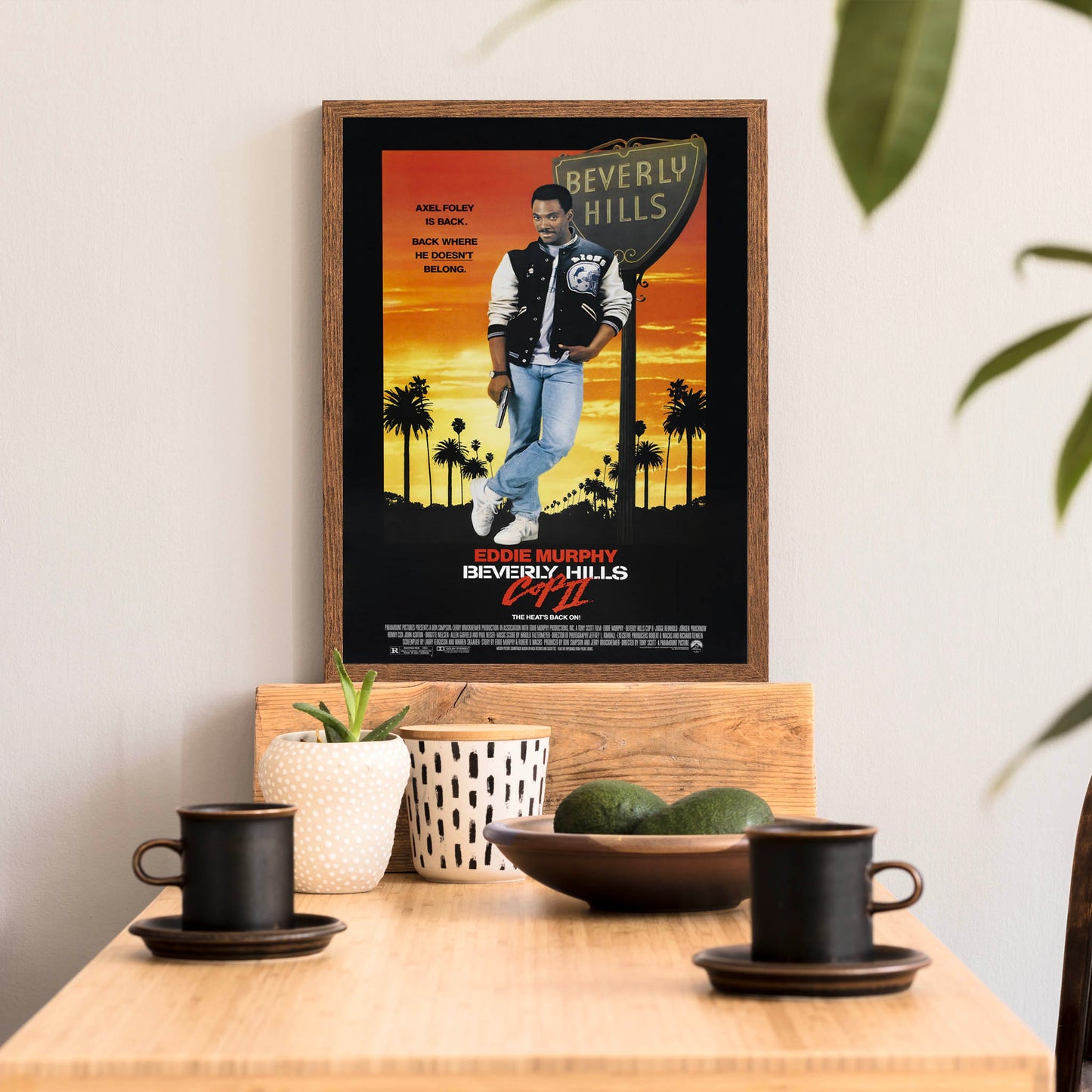 Beverly Hills Cop Two Eddie Murphy Classic 1980s Print ready to frame A5/A4/A3