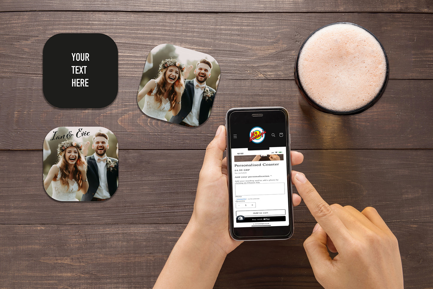 Personalised Coaster