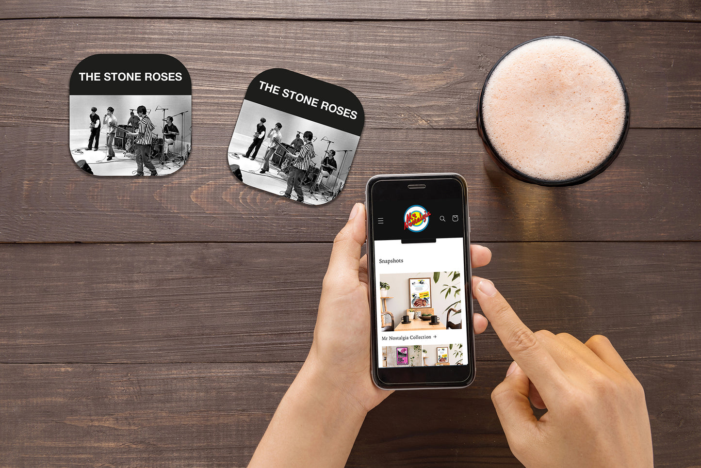 The Stone Roses Design 2 Coaster