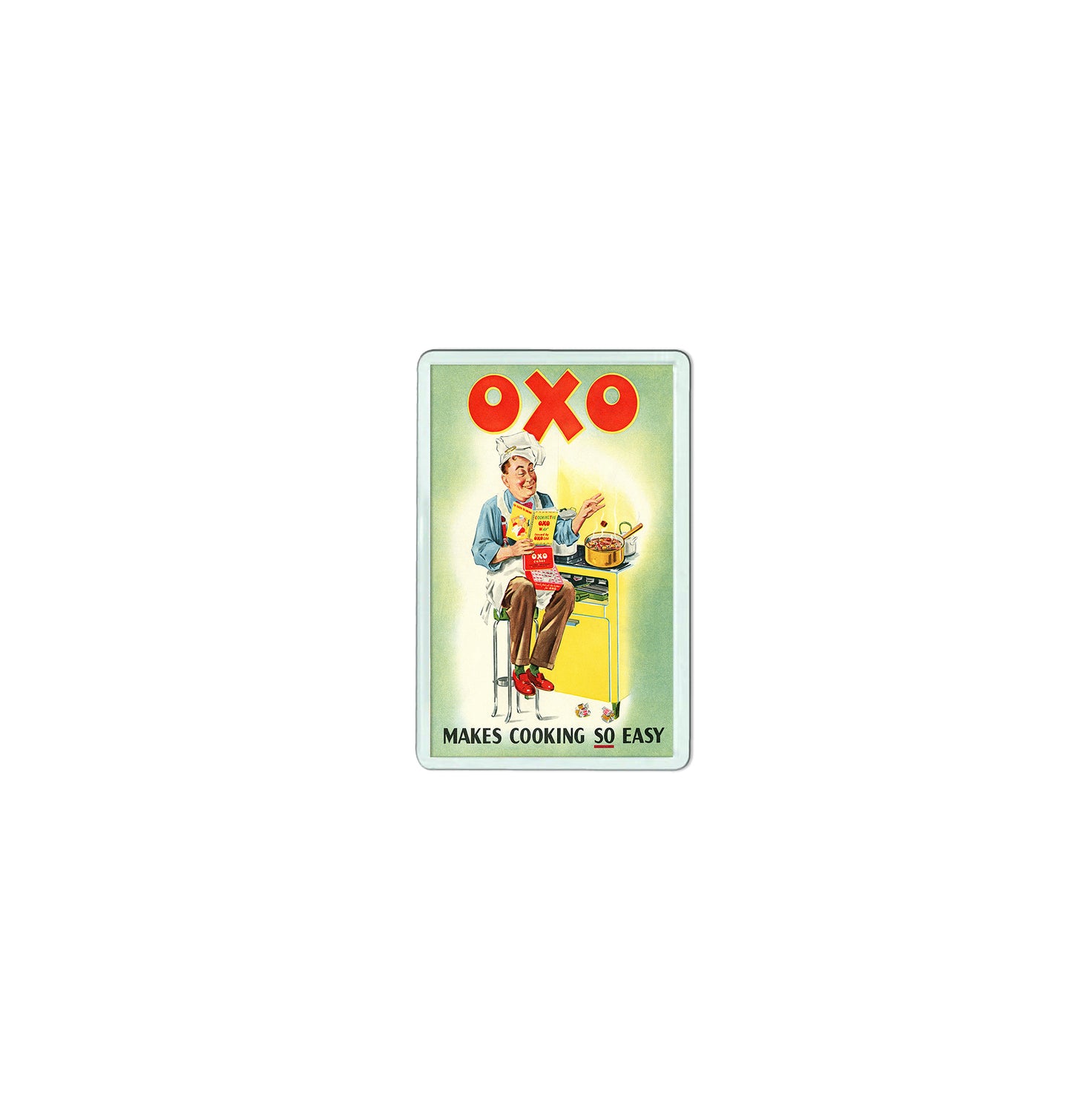 Nostalgic OXO Fridge Magnet
